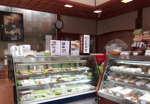 羽田甘精堂の店内写真